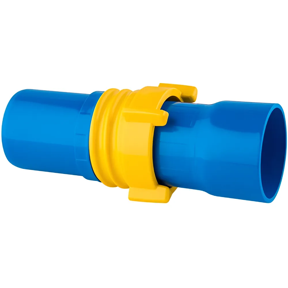 Conexão Ponta Macho Para Tubo Engate Roscável 2 Polegadas Cor Azul